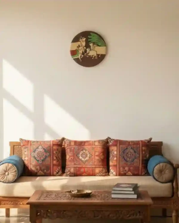 Pichwai Gobar Wall Painting