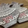 गोबर शिल्प- शुभ लाभ कलश - Image 2
