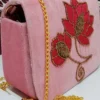 'Urvish' Velvet Clutch Bag - Image 3
