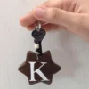 Alphabet 'K' Keyring