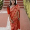 Red Banarasi Saree