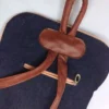 Denim Backpack - 'A' Alphabet - Image 2