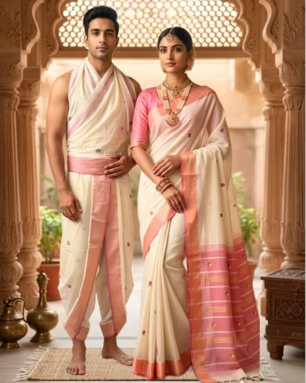 Rose Booti Couple Set