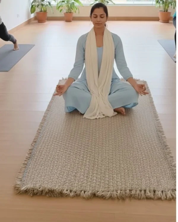 Rafiya Yoga Mat 2x6 ft