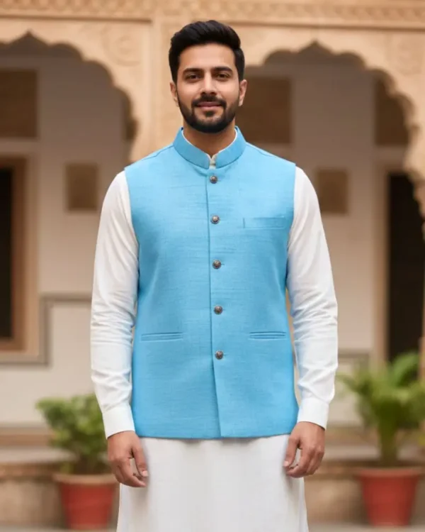 नीला जैकेट