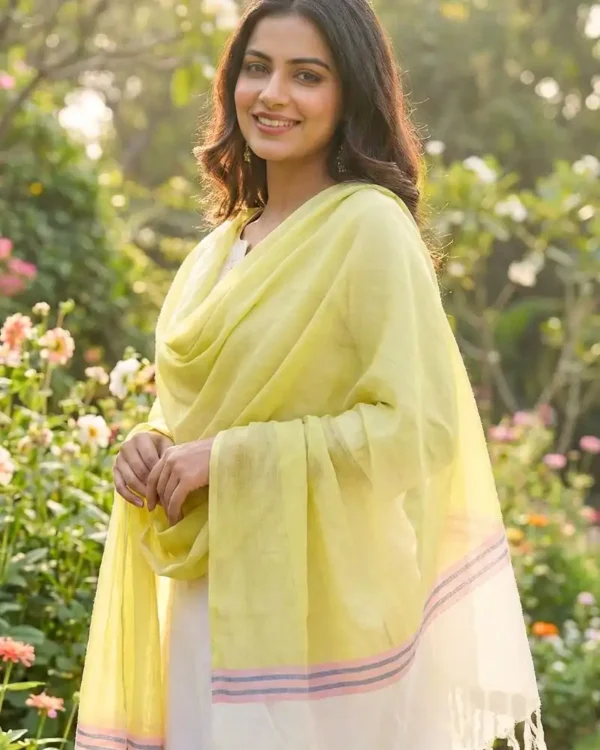 Yellow Dupatta
