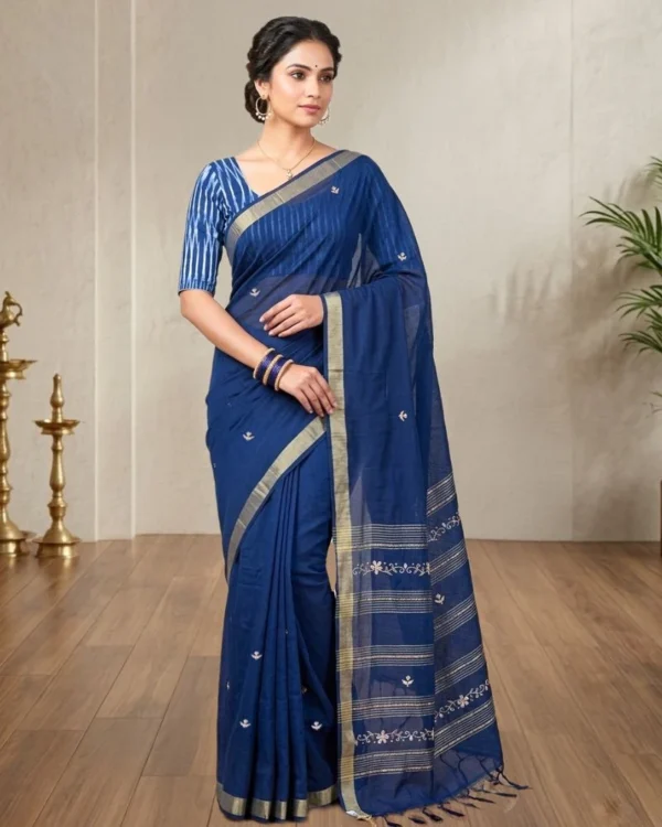 Neel Chandrika Aari Saree