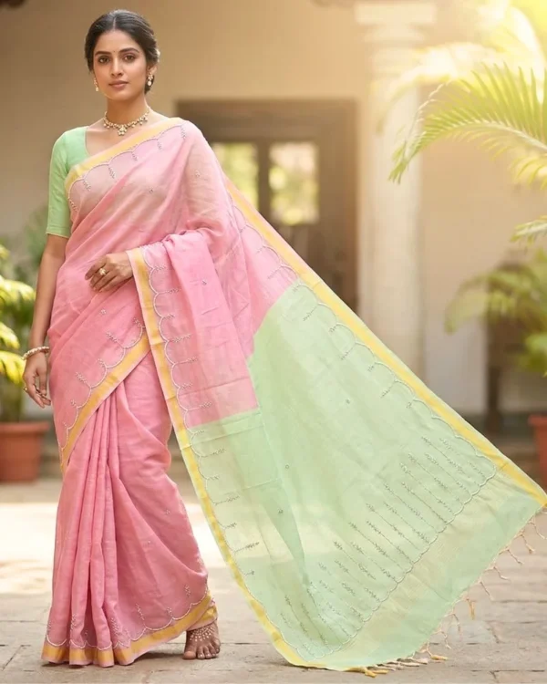 Suhira Aari Saree