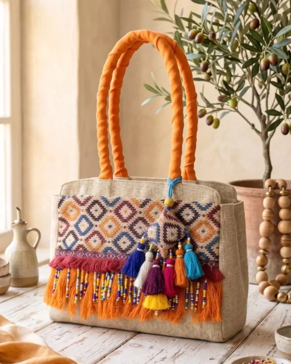 Jhumar Tote Bag
