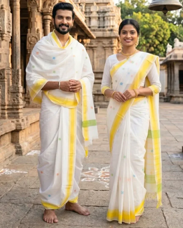 Mangal Booti Couple Set