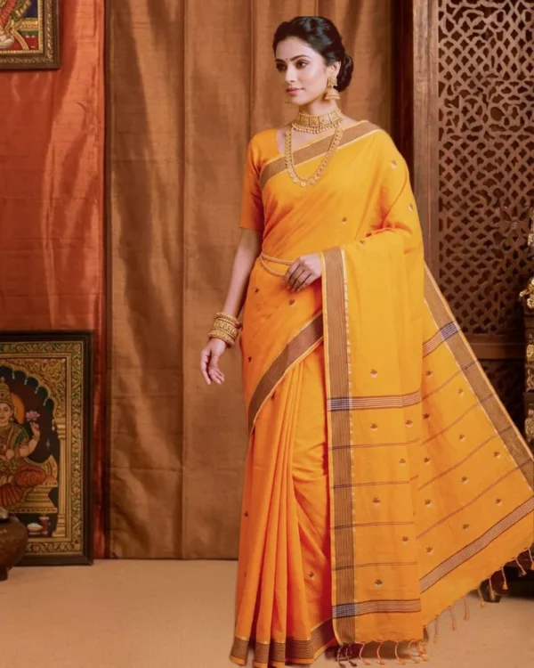 Pitambari Booti Saree