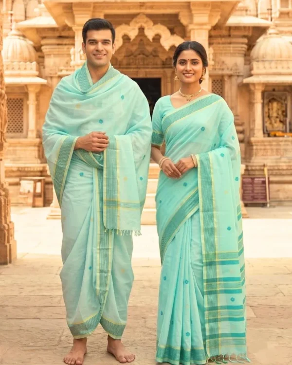 Megha Booti Couple Set