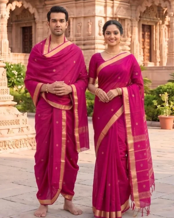 Vaibhav Booti Couple Set