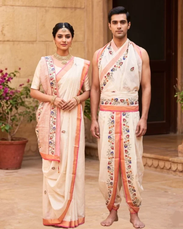 Madhubani Painting Couple Set