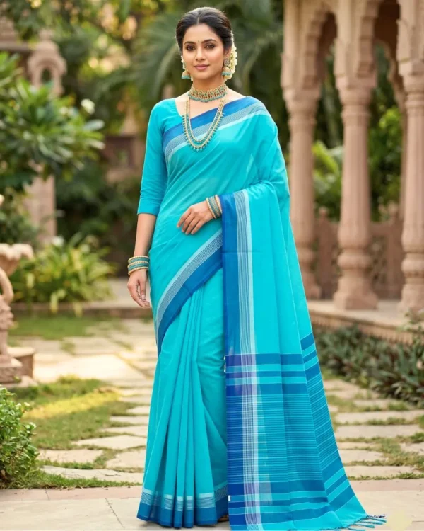 Lagoon Saree